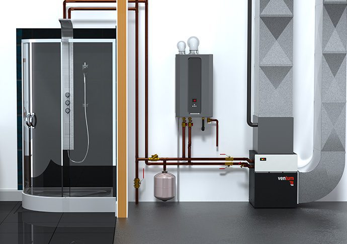 VenTum – Easy to use residential hydronic air handler